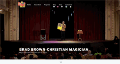 Desktop Screenshot of bradbrownmagic.com