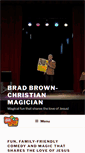 Mobile Screenshot of bradbrownmagic.com